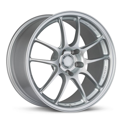 Enkei PF01 17x8 5x114.3 50mm offset Silver Wheel 05-10 Subaru STI Enkei