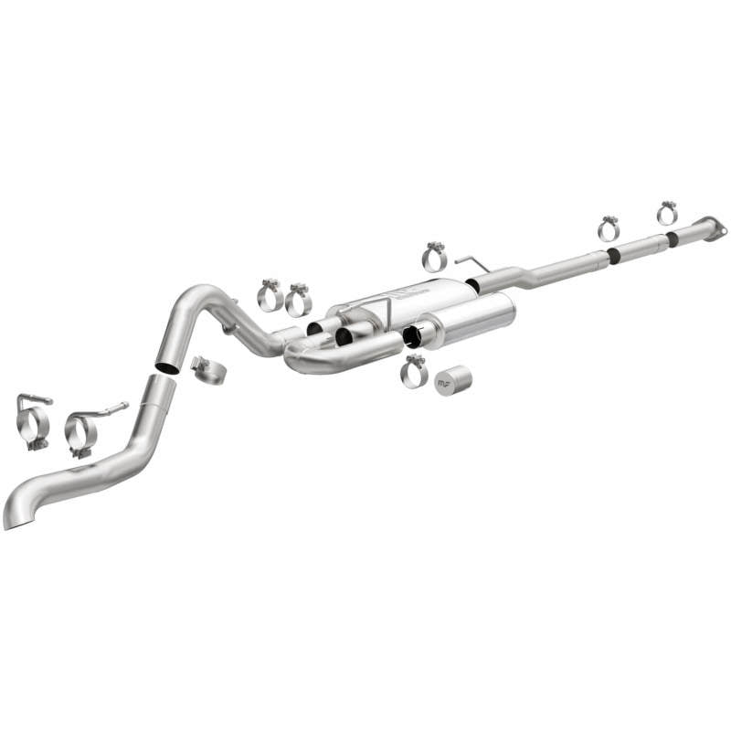 MagnaFlow Stainless Overland Cat-Back Exhaust 05-15 Toyota Tacoma V6 4.0L - eliteracefab.com