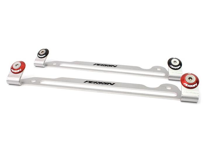 Perrin 15-16 Subaru WRX Engine Cover Lock Down - Black Washers - eliteracefab.com