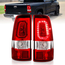 Load image into Gallery viewer, ANZO 2001-2011 Ford Ranger LED Tail Lights w/ Light Bar Chrome Housing Clear Lens - eliteracefab.com