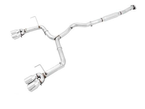 AWE Tuning Subaru WRX/STI VA/GV Sedan Track Edition Exhaust - Diamond Black Tips (102mm) - eliteracefab.com