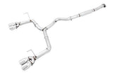 AWE Tuning Subaru WRX/STI VA/GV Sedan Track Edition Exhaust - Diamond Black Tips (102mm)