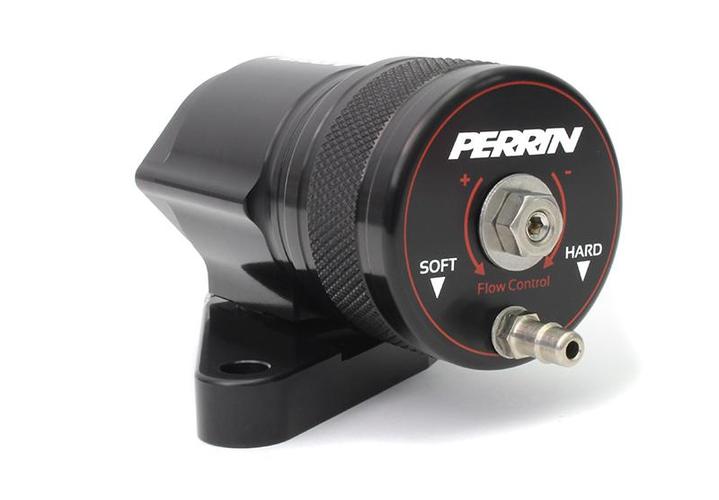 Perrin Subaru 02-07 WRX / 04-15 STI Black Blow Off Valve kit Recirculation Only - eliteracefab.com