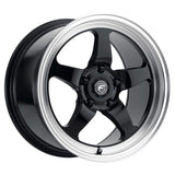 Forgestar D5  17x5.0 / 5x114.3 BP / ET-21 / 2.125in BS Gloss Black Wheel