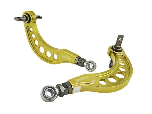 Skunk2 Pro Series 12-13 Honda Civic Gold Anodized Adjustable Rear Camber Kits - eliteracefab.com