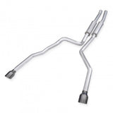 Stainless Works 2021 Ram TRX 6.2L Legend Catback w/ Black Chrome Tips