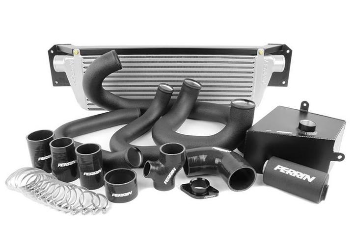 Perrin 15-17 WRX (Will Not Fit 2018) FMIC Boost Tube Box w/ Black Boost Tubes and Black Couplers - eliteracefab.com