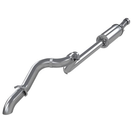 MBRP T304 Stainless Steel 2.5" Cat Back Single Rear Exit - 18-21 Jeep Wrangler (JL) 2-DR/4-DR 2.0L, 3.6L - eliteracefab.com