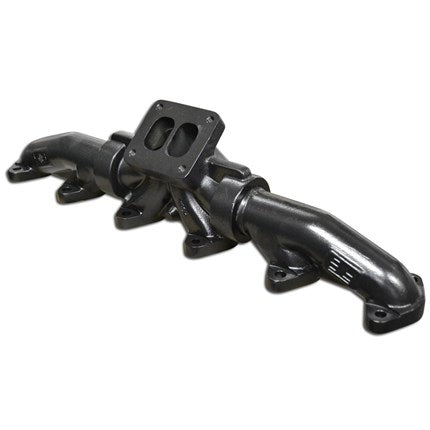 ATS Diesel 1998.5-2002 Dodge 5.9L 24V 3pc Big Foot T4 Pulse Flow Exhaust Manifold - eliteracefab.com