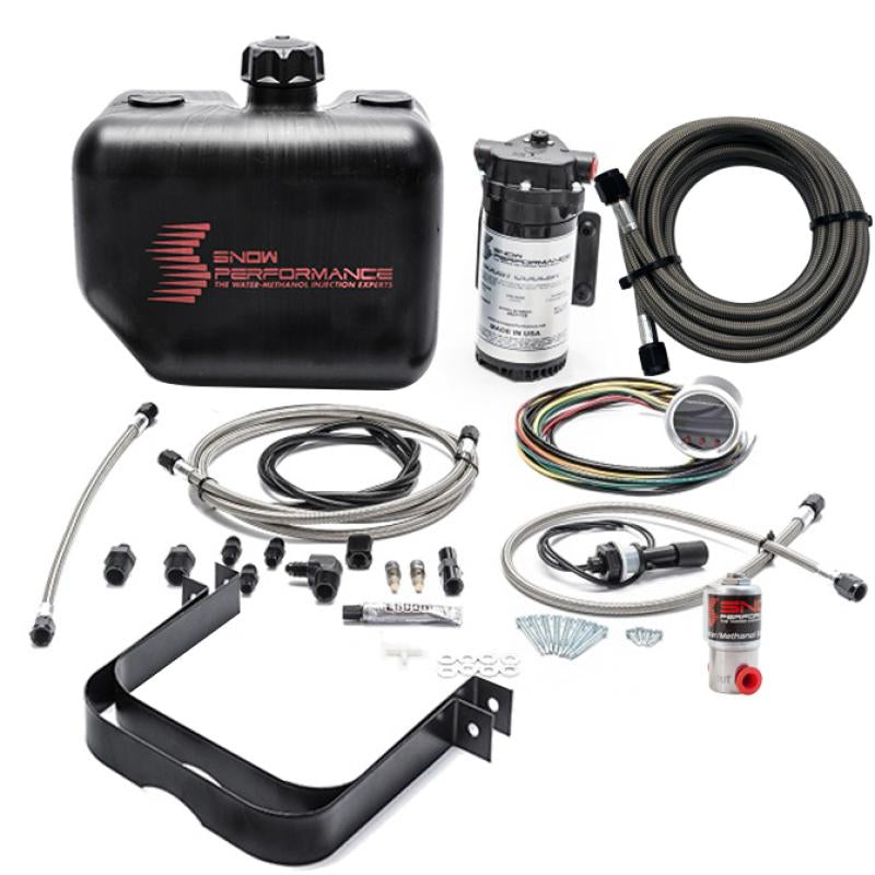 Snow Performance 2.5 Boost Cooler Water Methanol Injection Kit w/ SS Brd Line & 4AN Fittings - eliteracefab.com