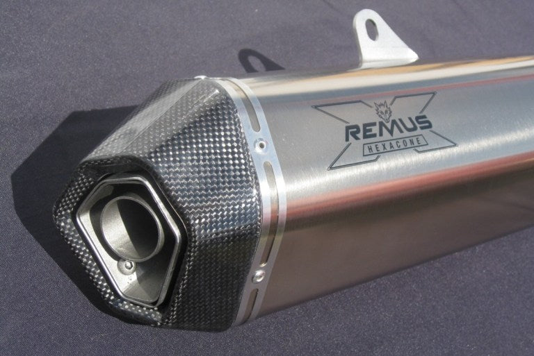 Remus 2011 BMW K 1600 GT Hexacone Slip On - Right Side - eliteracefab.com