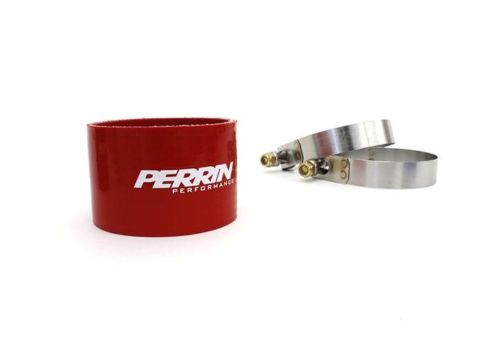 Perrin Subaru 02-07 WRX 04-14 STi Top Mount Intercooler Coupler Kit Red - eliteracefab.com