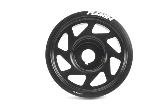 Perrin (WRX/STi) EJ Engines Crank Pulley - Black - eliteracefab.com