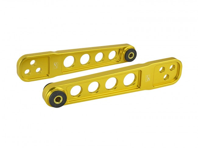 Skunk2 02-06 Honda Element/02-06 Acura RSX Gold Anodized Rear Lower Control Arm (Incl. Socket Tool) - eliteracefab.com