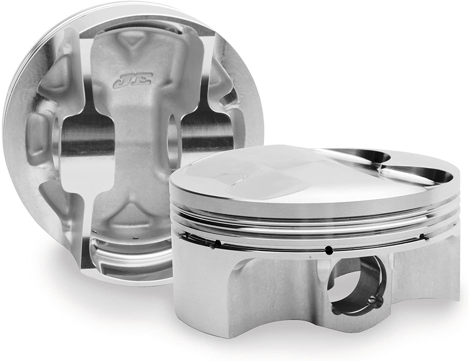 JE Pistons VW 2.0T TSI (23mm Pin) 83mm Bore 9.6:1 CR Piston (Set of 4) - eliteracefab.com