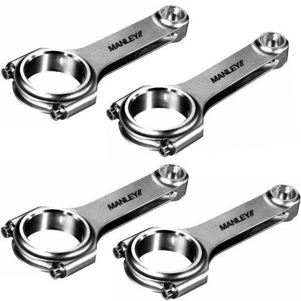 Manley 23mm x 2.500in x .250in .9055in Diameter Straight Wall Wrist Pin (Set of 4) Manley Performance