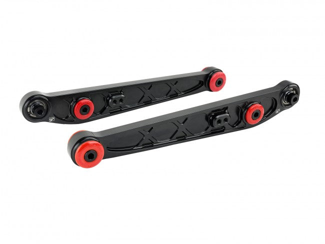 Skunk2 Honda/Acura EK Alpha Series Rear Lower Control Arm Set - Black - eliteracefab.com