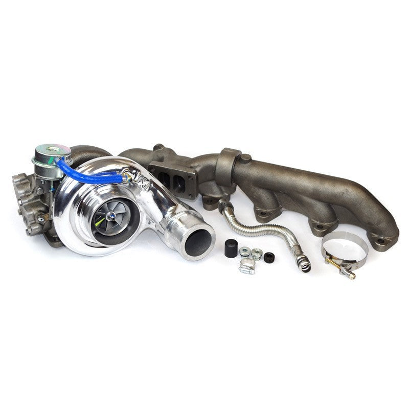 Industrial Injection 07.5-09 Dodge 6.7L Cummins Silver Bullet 62mm Turbo Kit