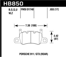 Load image into Gallery viewer, Hawk 2019 Porsche 911 Turbo HPS 5.0 Brake Pads - eliteracefab.com