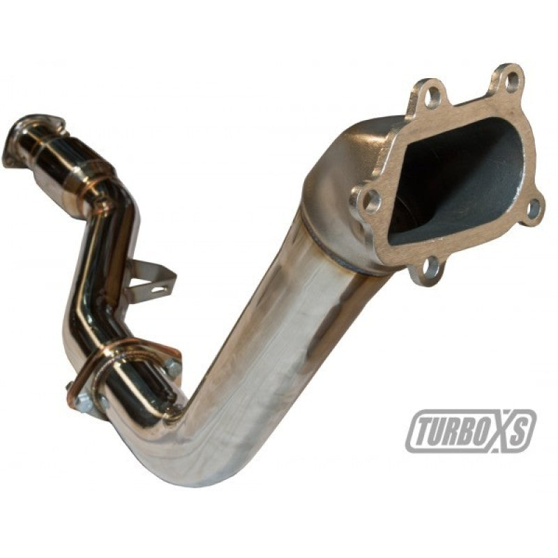 TURBOXS DOWNPIPE HIGH FLOW CATALYTIC CONVERTER SUBARU SUBARU WRX/STI; 2008-2018 - eliteracefab.com