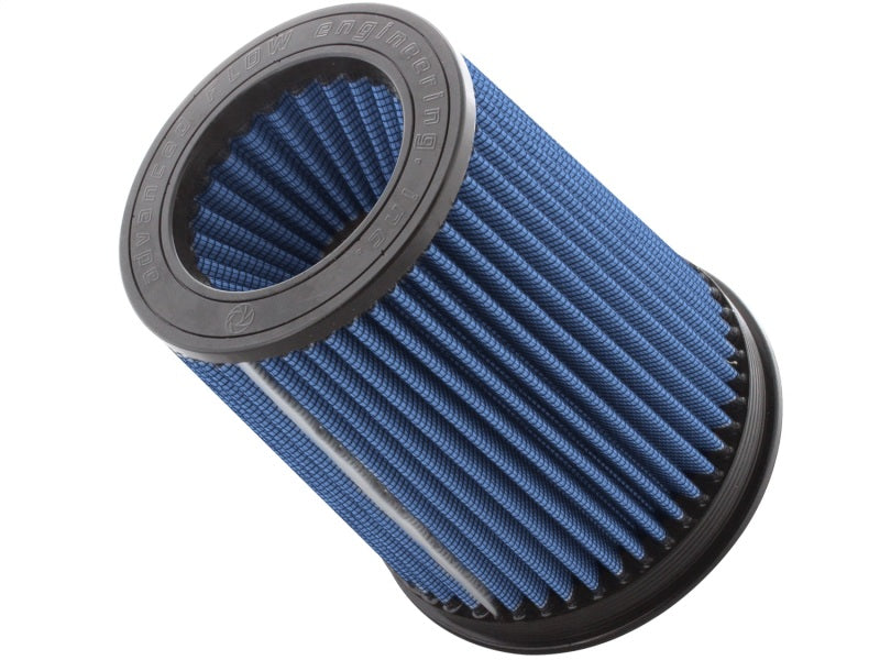 aFe MagnumFLOW Air Filter Pro 5R 5in F x 7in B (INV) x 5.5in T (INV) x 8in H - eliteracefab.com