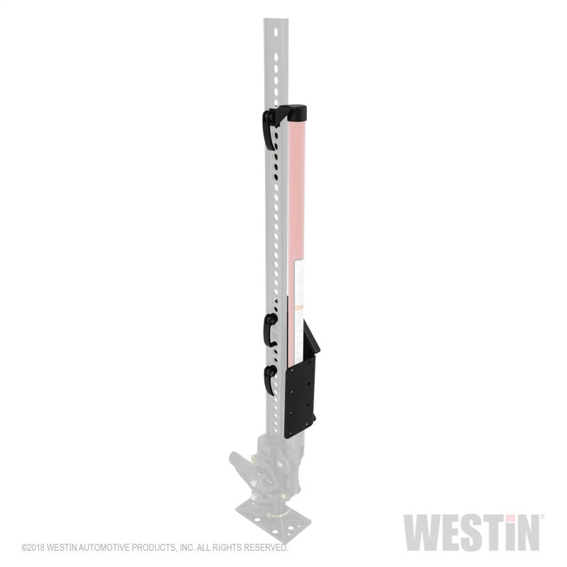 Westin 07-18 Jeep Wrangler JK WJ2 Off-Road Jack Mount - Textured Black - eliteracefab.com