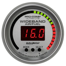 Load image into Gallery viewer, Autometer Ultra-Lite 52mm Wideband Air/Fuel Gauge