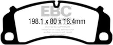 Load image into Gallery viewer, EBC 2016+ Porsche 911 (991/992) Carrera S 3.0TT (Cast Iron Rotor Only) Redstuff Front Brake Pads - eliteracefab.com