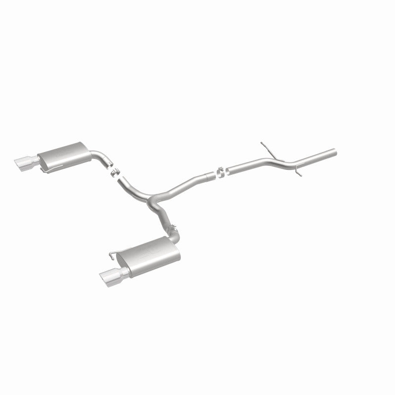 Magnaflow 2015 Audi Allroad 2.0L Touring Dual Spilt Rear Exit 2.5in 4in Tip SS C/B Perf Exhaust Magnaflow