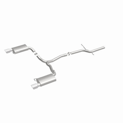 Magnaflow 2015 Audi Allroad 2.0L Touring Dual Spilt Rear Exit 2.5in 4in Tip SS C/B Perf Exhaust Magnaflow