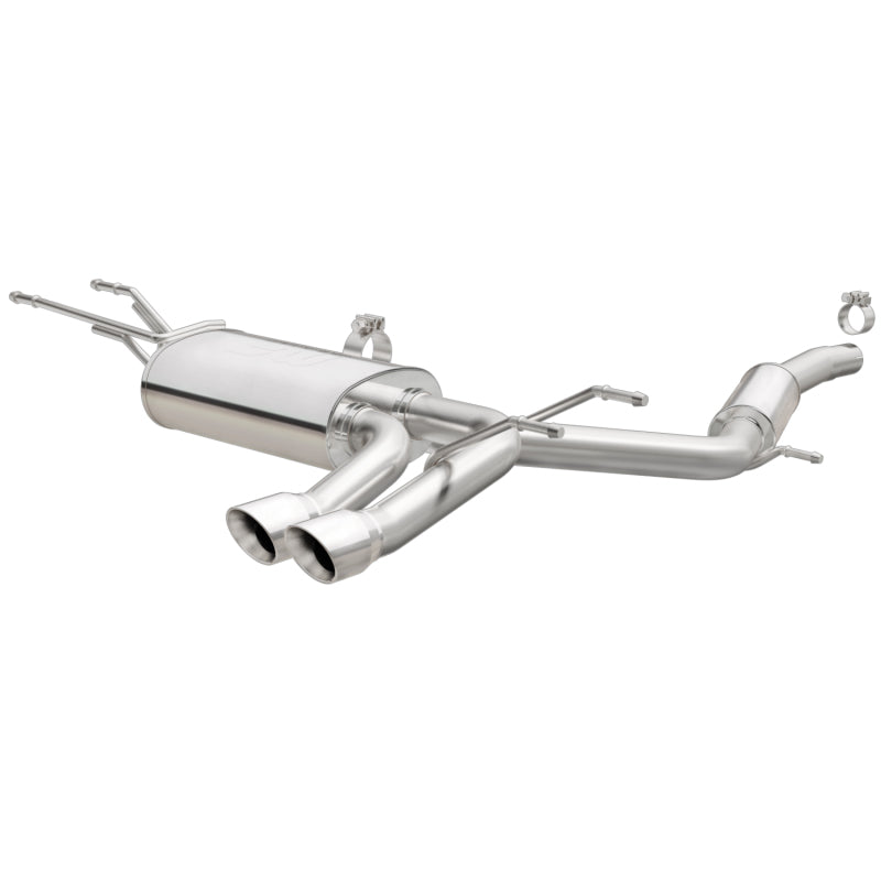 MagnaFlow 15-16 Mazda Miata MX-5 L4 2.0L SS Cat-Back Perf Dual Pass Side Rear Exit Exhaust 3in Tips - eliteracefab.com
