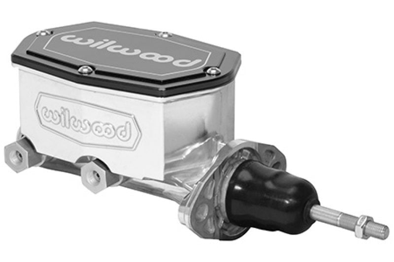 Wilwood Corvette C2 Compact Tandem Master Cylinder - 5/16in Bore Ball Burnished Wilwood