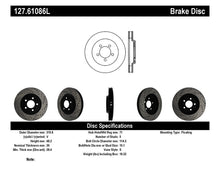 Load image into Gallery viewer, StopTech 05-10 Ford Mustang GT Front Left Slotted &amp; Drilled Rotor - eliteracefab.com