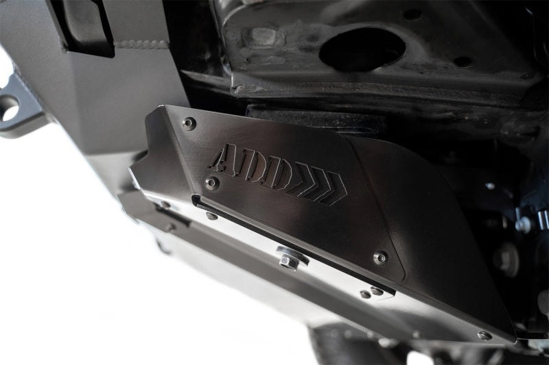 Addictive Desert Designs 2021+ Ford Bronco Stealth Fighter Front Bumper Skid Plate Kit - eliteracefab.com