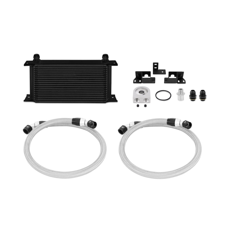 Mishimoto 07-11 Jeep Wrangler JK Oil Cooler Kit - Silver - eliteracefab.com