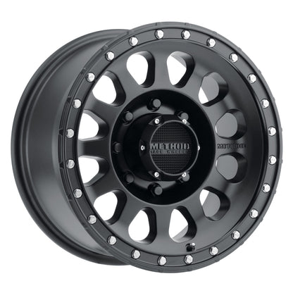 Method MR315 18x9 +18mm Offset 8x170 130.81mm CB Matte Black Wheel - eliteracefab.com