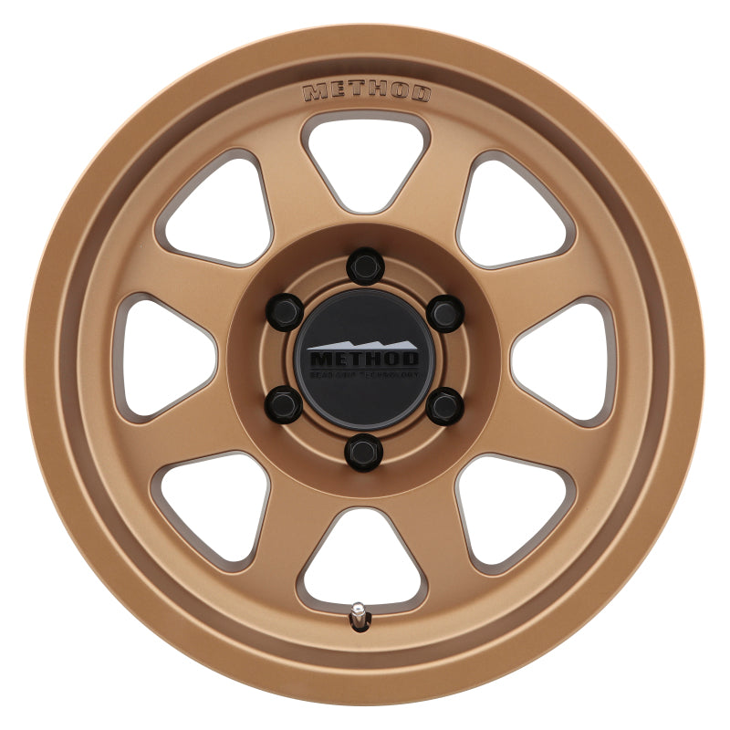 Method MR701 17x8.5 0mm Offset 6x135 87mm CB Method Bronze Wheel - eliteracefab.com