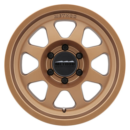 Method MR701 17x8.5 0mm Offset 6x135 87mm CB Method Bronze Wheel - eliteracefab.com