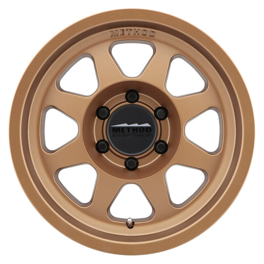 Method MR701 17x9 -12mm Offset 6x5.5 106.25mm CB Method Bronze Wheel - eliteracefab.com