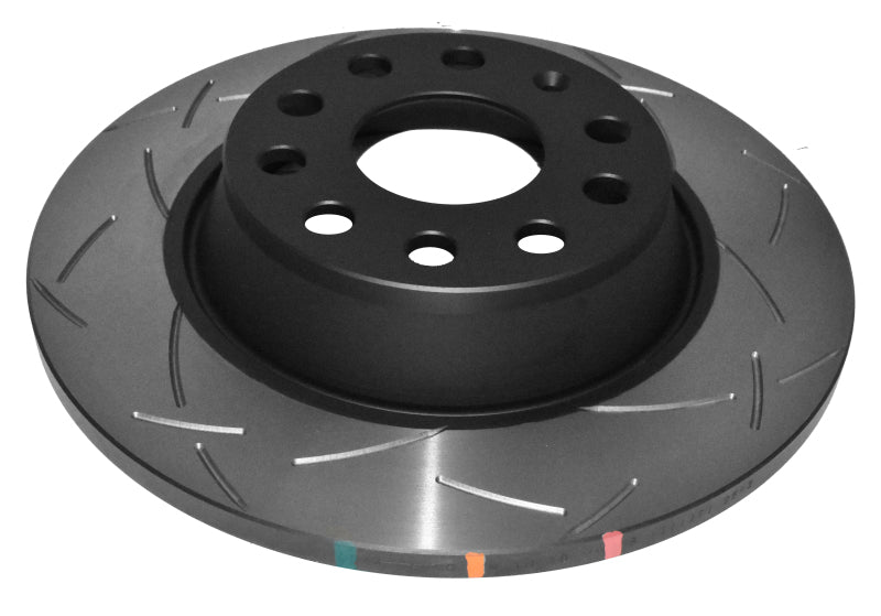 DBA 06-08 Audi A3/10/06-08 TT / 10/04-10 VW Golf (MK5)/3/05+ Passat Rear Slotted 4000 Series Rotor DBA