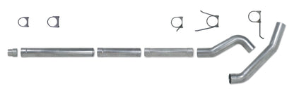 Diamond Eye KIT 5in CB MFLR RPLCMENT PIPE SGL AL: 2004.5-2007.5 DODGE CUMMINS 600 Diamond Eye Performance