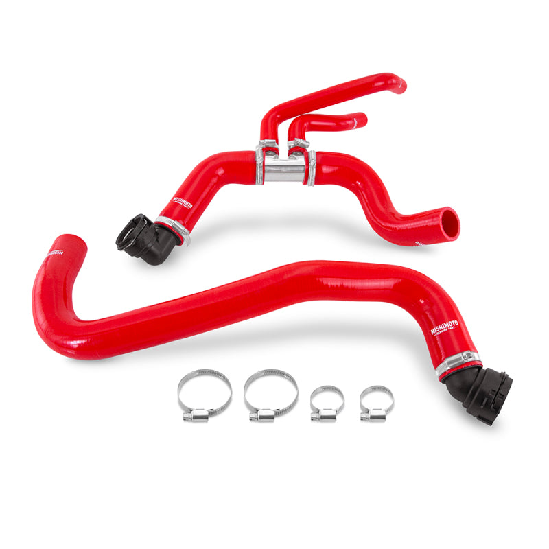 Mishimoto 11-14 Ford F-150 5.0L V8 Radiator Hose Kit - Red - eliteracefab.com