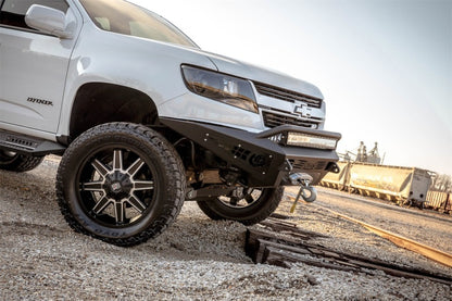 Addictive Desert Designs 15-18 Chevy Colorado HoneyBadger Front Bumper w/ Winch Mount Addictive Desert Designs