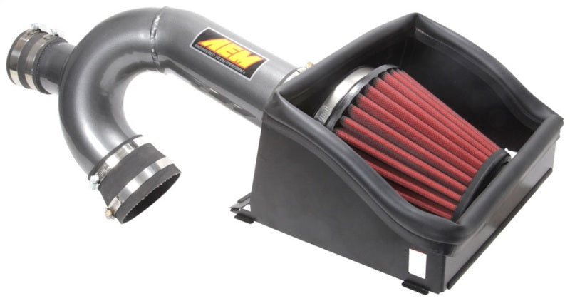 AEM 17-18 Ford F-150 3.5L V6 F/I Gunmetal Gray Cold Air Intake - eliteracefab.com