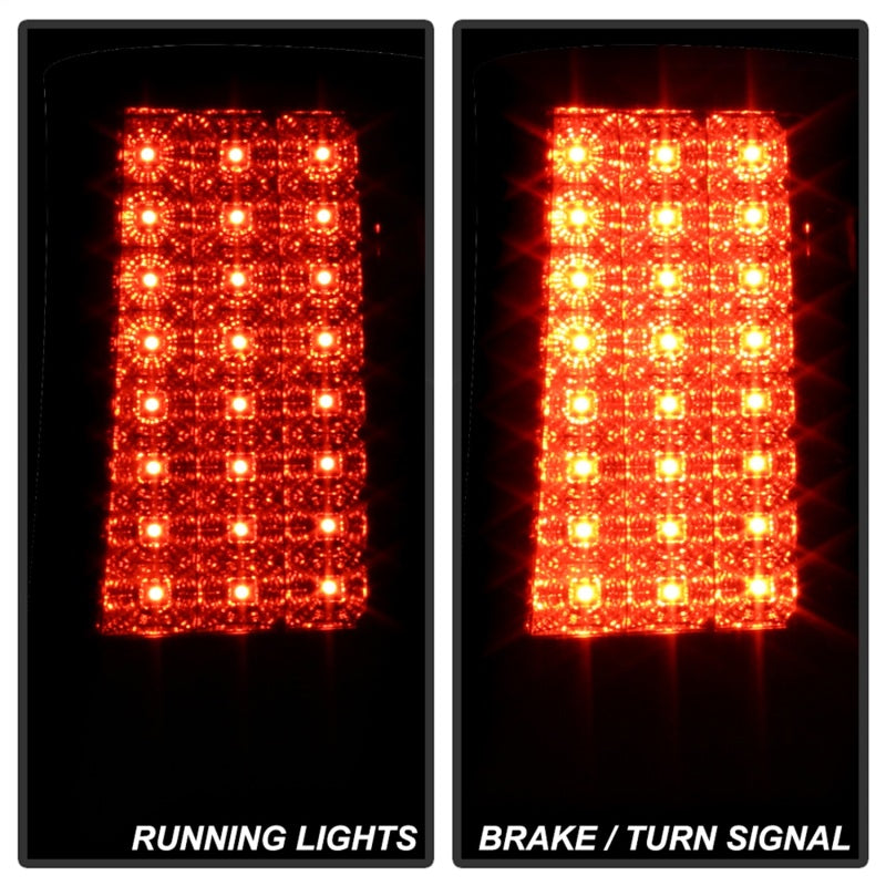 Spyder Jeep Grand Cherokee 07-10 LED Tail Lights Smoke ALT-YD-JGC07-LED-SM - eliteracefab.com