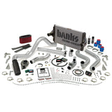 Banks Power 95.5-97 Ford 7.3L Auto PowerPack System - SS Single Exhaust w/ Black Tip