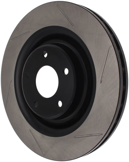 StopTech Power Slot 06-10 Chevrolet Corvette Front Left Slotted Rotor - eliteracefab.com