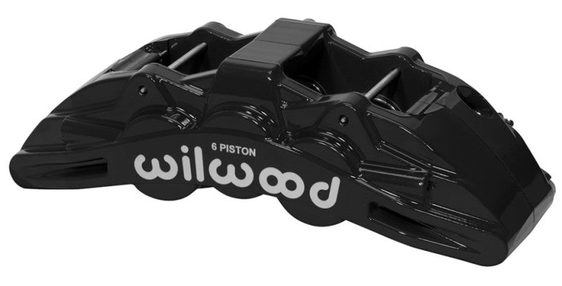 Wilwood Caliper Black SX6R 4.04in Piston 1.25in Disc Wilwood