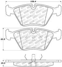 Load image into Gallery viewer, STOPTECH 95-99 BMW M3 / 01-07 M3 E46 / 89-93 M5 / 98-02 Z3 M SERIES / 93-95 530 FRONT BRAKE PADS, 309.03940 - eliteracefab.com