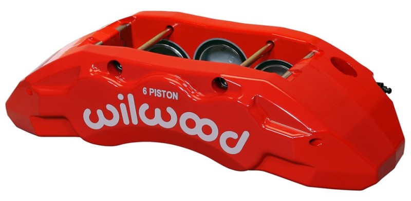 Wilwood Caliper-TX6R- R/H - Red 2.00/1.88/1.88in Pistons 1.38in Disc Wilwood